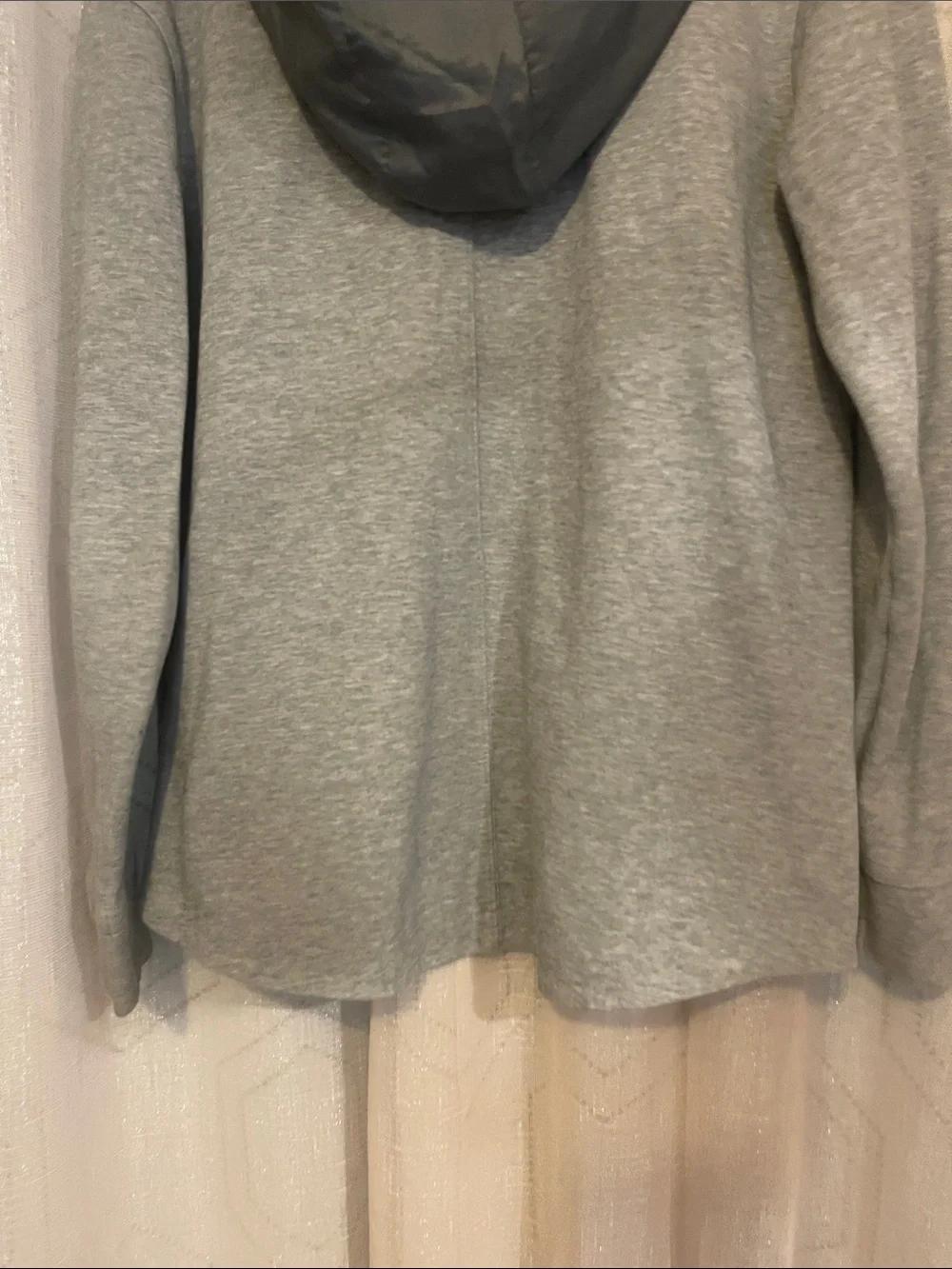 Women’s Nike Tech Fleece Light Gray Zip-Up Hooded Jacket